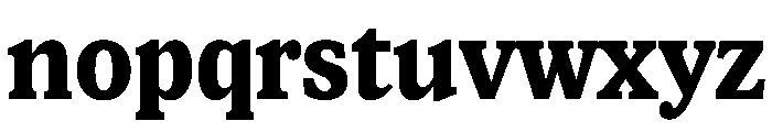Lupinov02Serif Extrabold Instance Font LOWERCASE