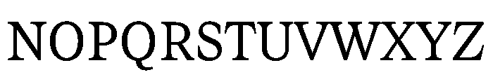 Lupinov0.2Serif Light Font UPPERCASE