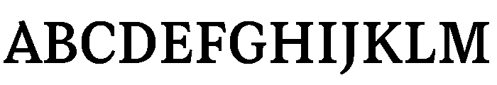 Lupinov0.2Serif Medium Font UPPERCASE