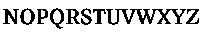 Lupinov02Serif Semibold Instance Font UPPERCASE