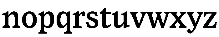 Lupinov02Serif Semibold Instance Font LOWERCASE
