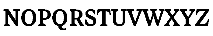 Lupinov0.2Serif Semibold Font UPPERCASE