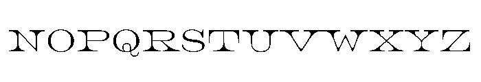 Luxus Font LOWERCASE