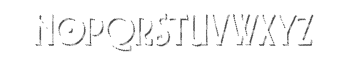 Lubaline Light Tile Solo Font LOWERCASE