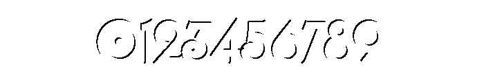 Lubaline Regular Shadow Solo Font OTHER CHARS
