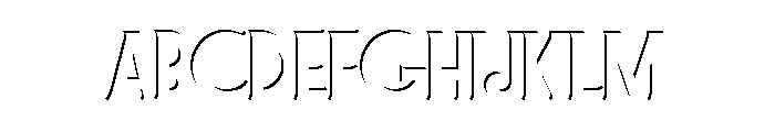 Lubaline Regular Shadow Solo FONT
