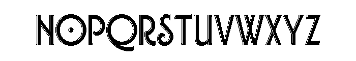 Lubaline Regular Shine Font LOWERCASE