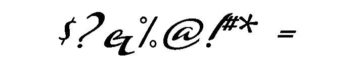 Lucilee Regular Font OTHER CHARS