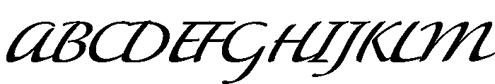 Lucilee Regular Font UPPERCASE