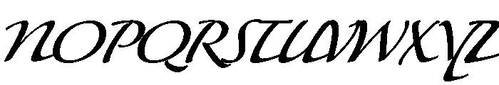 Lucilee Regular Font UPPERCASE