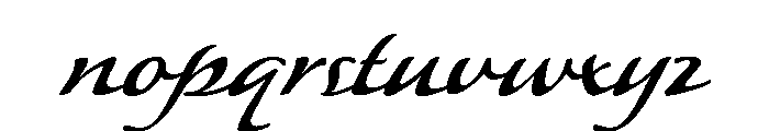 Lucilee Regular Font LOWERCASE
