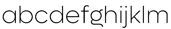 Lufga Extra Light FONT