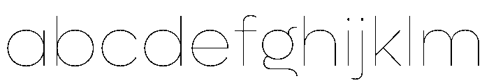 Lufga Hairline FONT