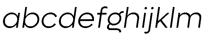 Lufga Light Italic FONT