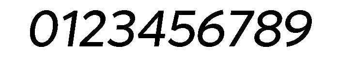 Lufga Regular Italic Font OTHER CHARS