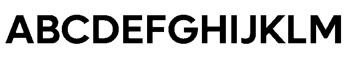 Lufga Semi Bold Font UPPERCASE