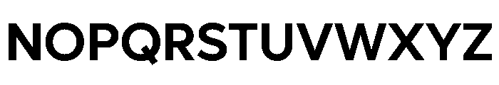 Lufga Semi Bold Font UPPERCASE