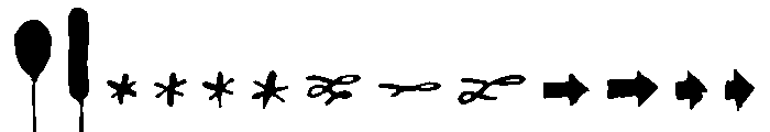 Lullabies Extras Font LOWERCASE