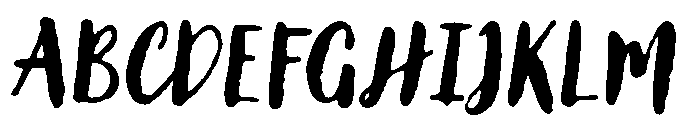 Lullabies Regular Font UPPERCASE