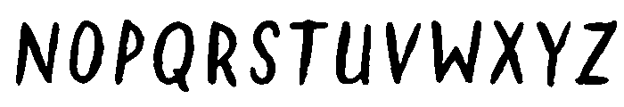Lullabies Text Font LOWERCASE