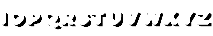 Lulo Clean Four Bold Font LOWERCASE