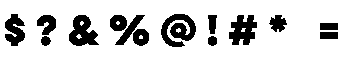 Lulo Clean One Bold Font OTHER CHARS