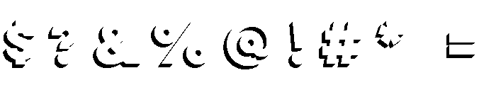 Lulo Clean Two Bold Font OTHER CHARS