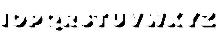 Lulo Four Bold Font LOWERCASE
