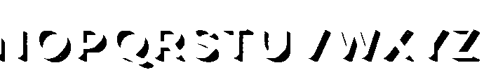 Lulo Four Font LOWERCASE