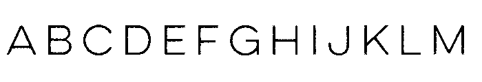 Lulo One Font UPPERCASE