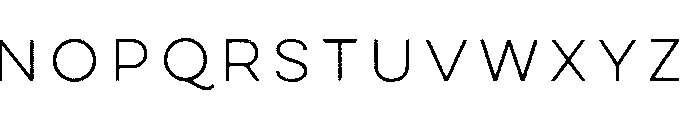 Lulo One Font UPPERCASE