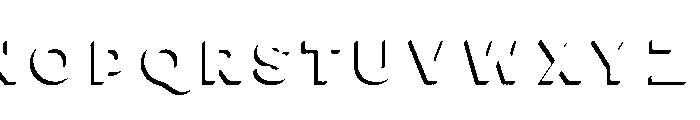 Lulo Three Bold Font UPPERCASE