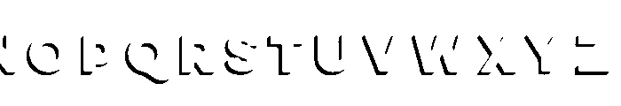 Lulo Three Bold Font LOWERCASE