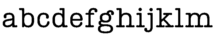 Lumios Typewriter New FONT