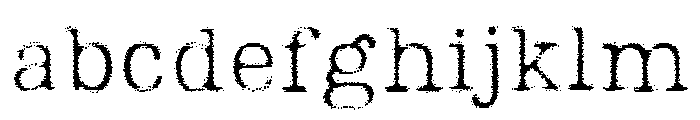 Lumios Typewriter Tape FONT