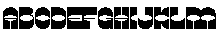 Lunatique Expanded Font UPPERCASE