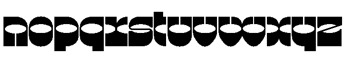 Lunatique Expanded Font LOWERCASE