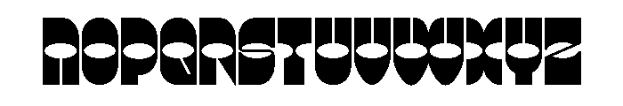 Lunatique Regular Font UPPERCASE