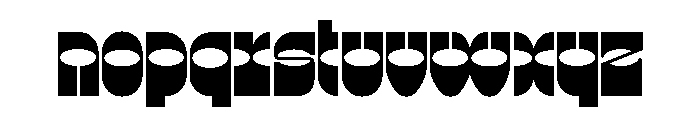 Lunatique Regular Font LOWERCASE