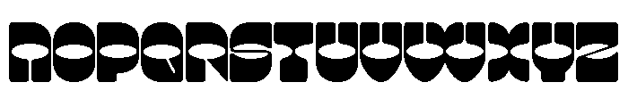 Lunatique Rounded Expanded Font UPPERCASE