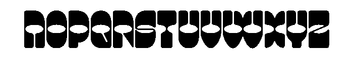 Lunatique Rounded Font UPPERCASE