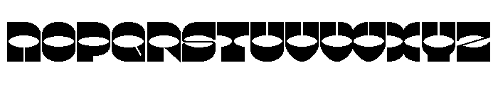 Lunatique Ultra Expanded Font UPPERCASE