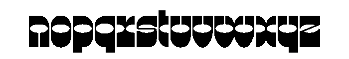 Lunatique Font LOWERCASE