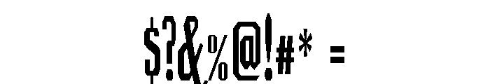 Luncheonette Regular Font OTHER CHARS