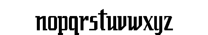 Luncheonette Regular Font LOWERCASE