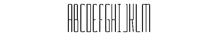 Lunga Extras Font UPPERCASE