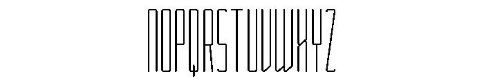 Lunga Extras Font UPPERCASE