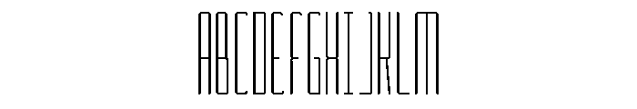 Lunga Versalita Font UPPERCASE