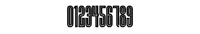 Lustig Elements Inline Font OTHER CHARS