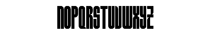 Lustig Elements Regular Font UPPERCASE